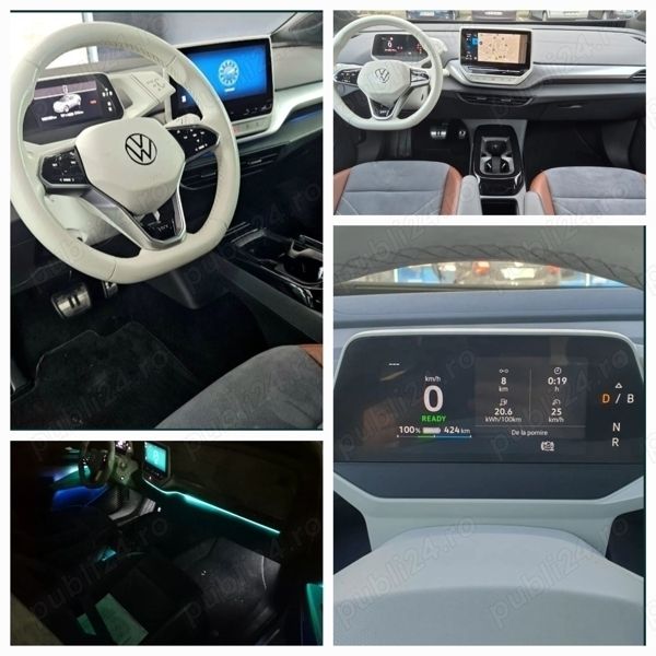Alb Utilizat 2020 VW ID.4 SUV | 27.900 EUR - Imagine 1/4