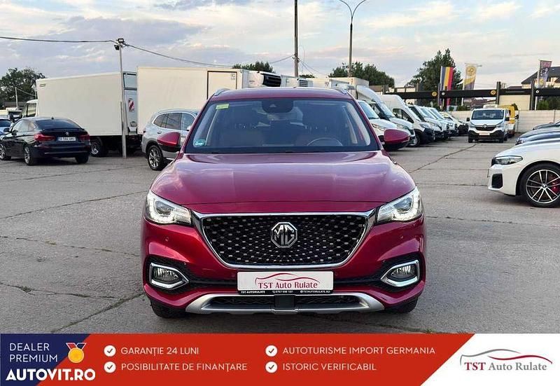 Rosu Utilizat 2022 MG EHS Exclusive SUV | 23.443 EUR (Super Preț) - Imagine 1/4