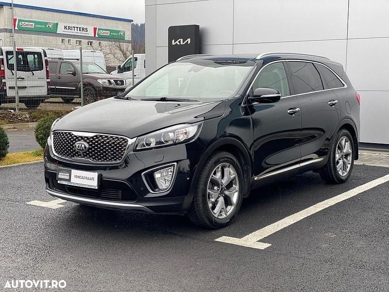 Second-hand Kia Sorento 200 CP (147 kW) 2017 Culoarenegru SUV