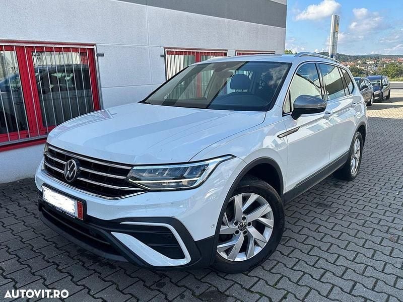 Culoarealb Utilizat 2022 VW Tiguan Comfortline SUV | 22.950 EUR (Preț OK) - Imagine 1/4