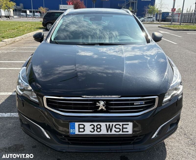 Negru Utilizat 2016 Peugeot 508 Allure Break | 8.990 EUR (Preț OK) - Imagine 1/4