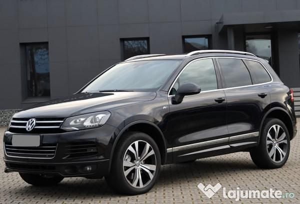 Negru Utilizat 2011 VW Touareg Exclusive SUV | 6.250 EUR - Imagine 1/4