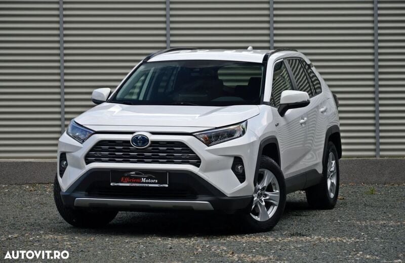 Alb Utilizat 2021 Toyota RAV4 Hybrid SUV | 23.390 EUR (Preț bun) - Imagine 1/4