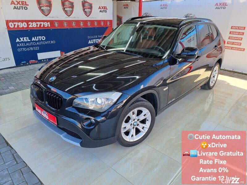 Negru Utilizat 2011 BMW X1 Comfort Edition SUV | 8.799 EUR (Preț OK) - Imagine 1/4