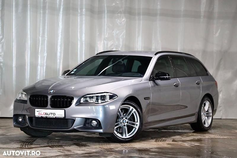 Gri Utilizat 2014 BMW 520 M Sport Break | 14.499 EUR (Preț OK) - Imagine 1/4