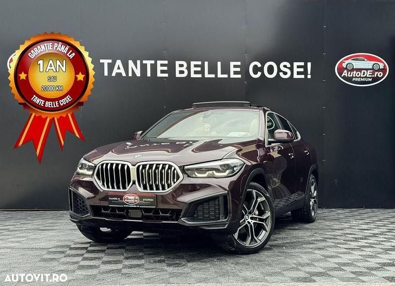 Second-hand BMW X6 286 CP (210 kW) 2021 Culoarerosu SUV
