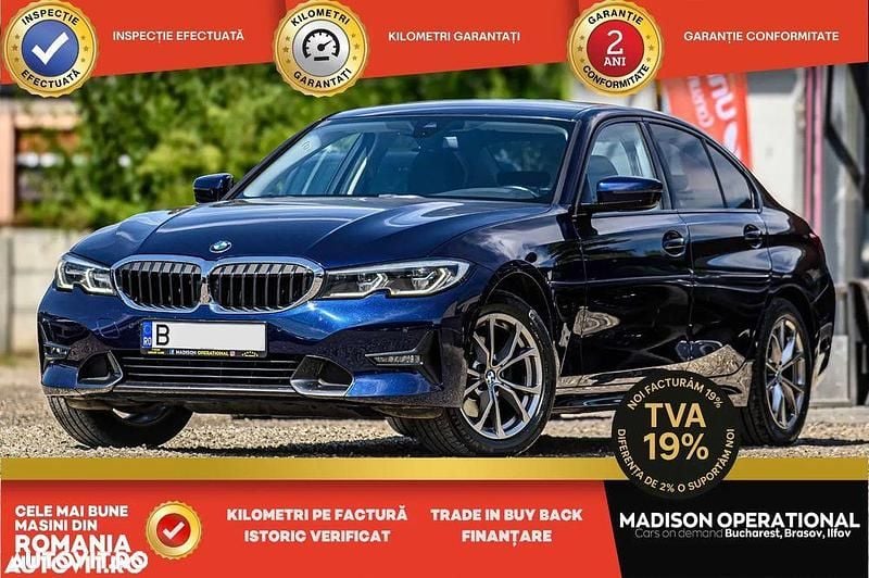Culoarealbastru Utilizat 2021 BMW 320 Comfort Edition Berlinǎ | 26.449 EUR (Preț OK) - Imagine 1/4