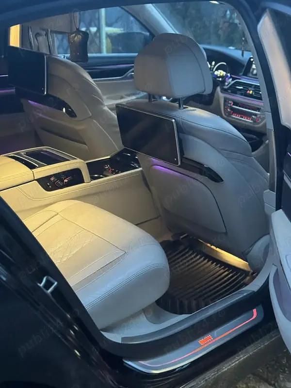 Second-hand BMW 740L 320 CP (235 kW) 2018 Negru Berlinǎ