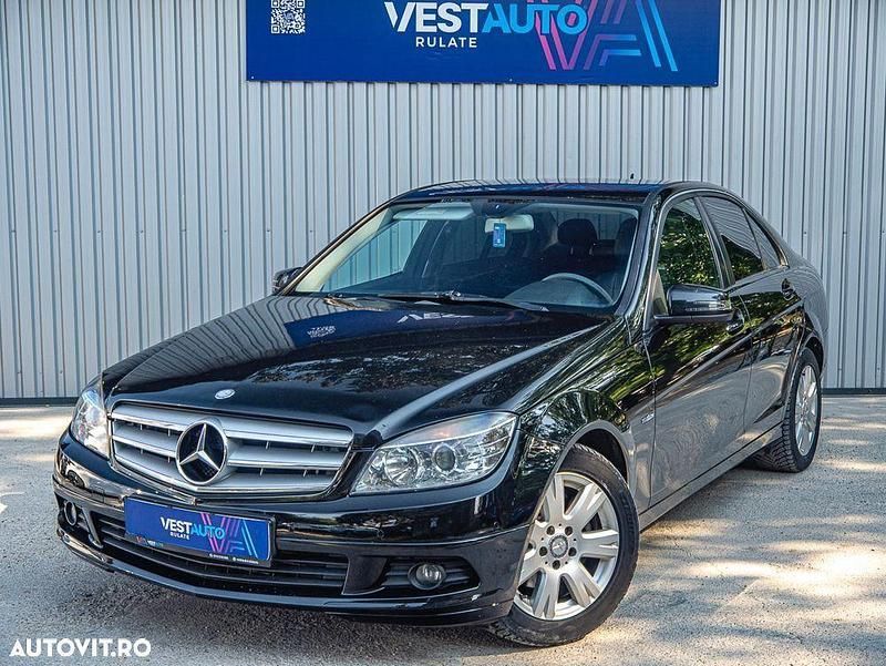 Negru Utilizat 2010 Mercedes C180 Avantgarde Berlinǎ | 6.490 EUR (Puțin scump) - Imagine 1/4