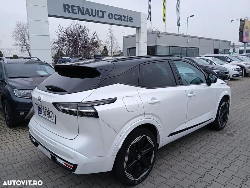 Second-hand Nissan Qashqai 156 CP (114 kW) 2024 Culoarealb SUV