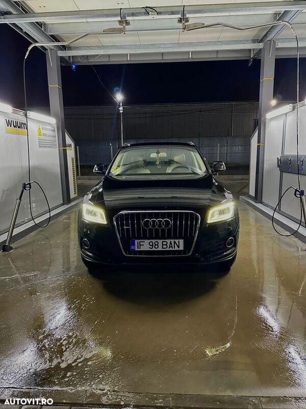 Negru Utilizat 2016 Audi Q5 Premium SUV | 14.500 EUR (Super Preț) - Imagine 1/4