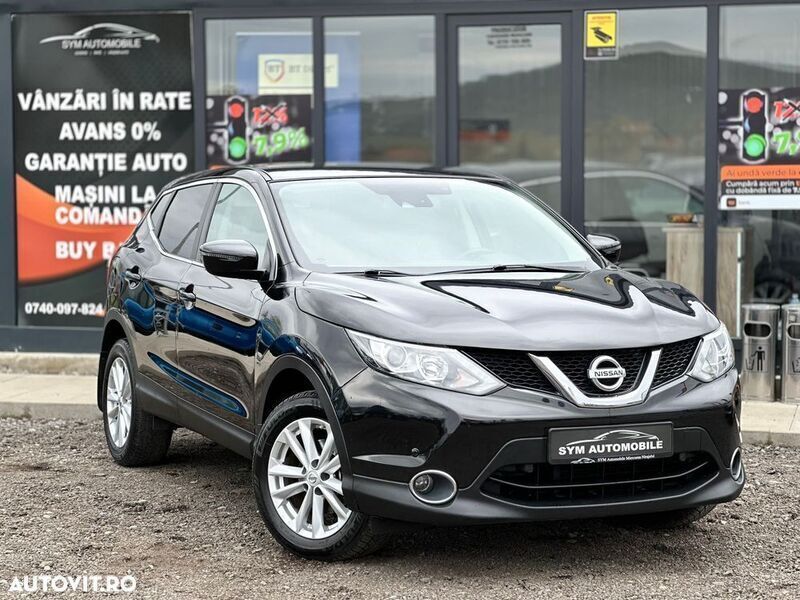 Negru Utilizat 2014 Nissan Qashqai Tekna SUV | 10.990 EUR (Preț OK) - Imagine 1/4