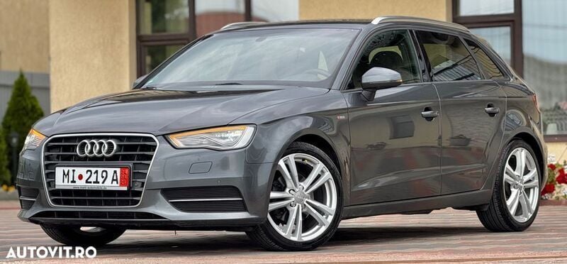 Gri Utilizat 2017 Audi A3 Sportback S-Line Break | 13.890 EUR - Imagine 1/4