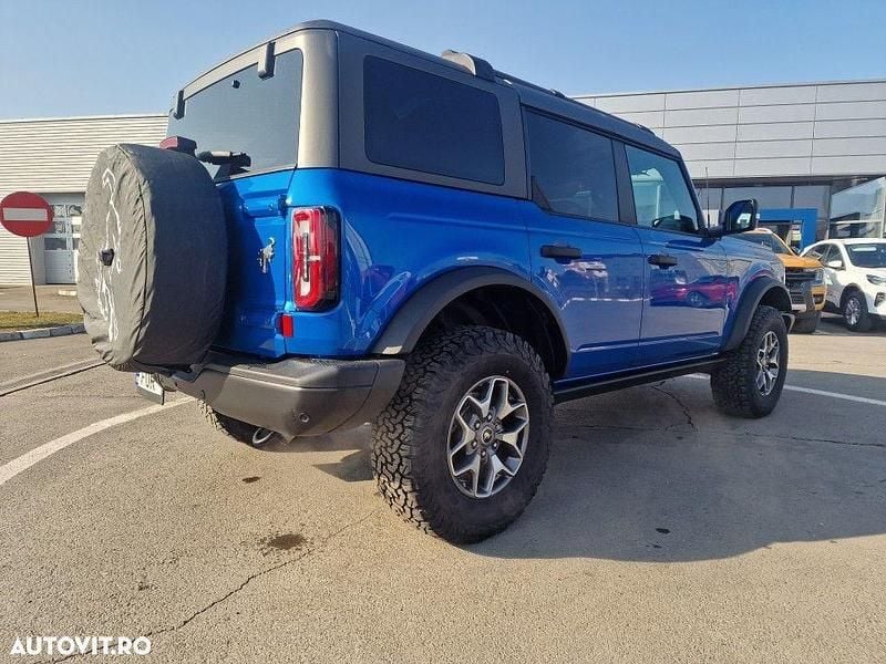 Second-hand Ford Bronco 335 CP (246 kW) 2023 Albastru SUV