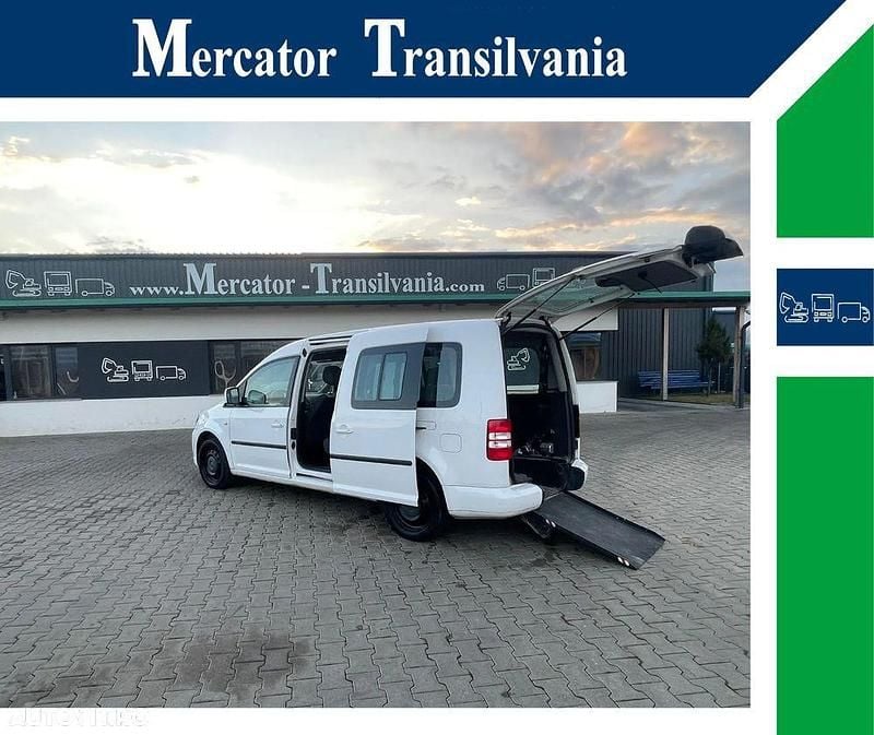 Second-hand VW Caddy Trendline 102 CP (75 kW) 2014 Culoarealb Monovolum