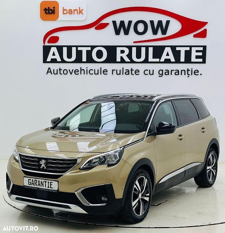 Galbeuriu Utilizat 2018 Peugeot 5008 Monovolum | 13.990 EUR (Puțin scump) - Imagine 1/4