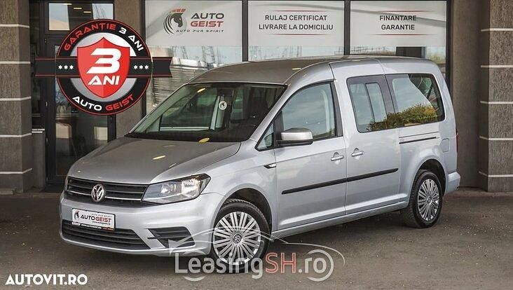 Gri Utilizat 2019 VW Caddy Maxi Comfortline Monovolum | 14.489 EUR (Preț OK) - Imagine 1/4