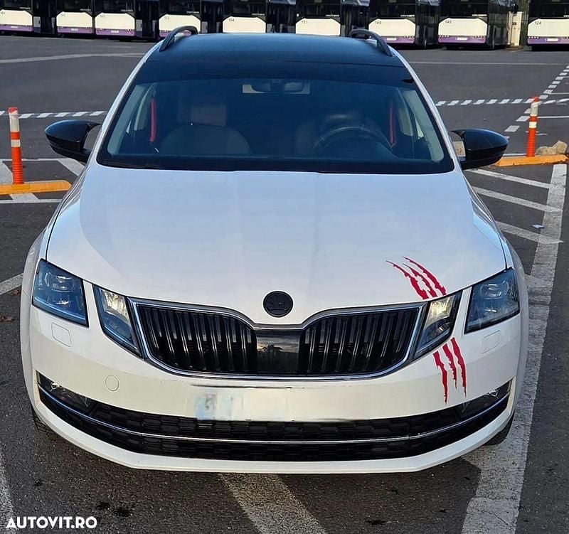 Culoarealb Utilizat 2019 Skoda Octavia Style Break | 12.550 EUR (Preț bun) - Imagine 1/4