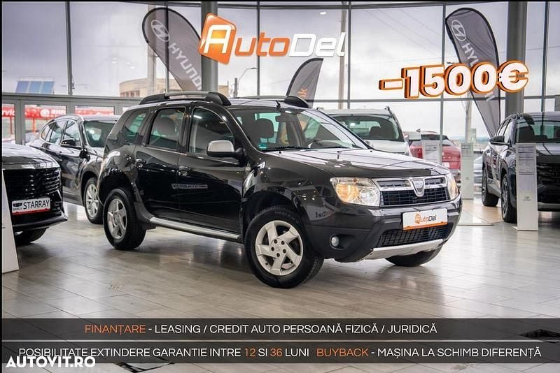 Culoarenegru Utilizat 2011 Dacia Duster Lauréate SUV | 6.499 EUR (Preț OK) - Imagine 1/4