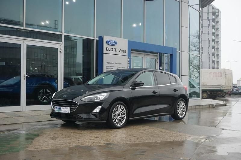 Negru Utilizat 2021 Ford Focus Hatchback | 14.950 EUR (Scump) - Imagine 1/4
