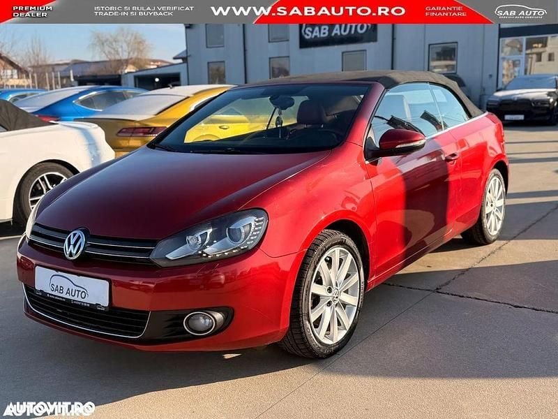 Culoarerosu Utilizat 2012 VW Golf Cabriolet Cabrio | 4.290 EUR - Imagine 1/4