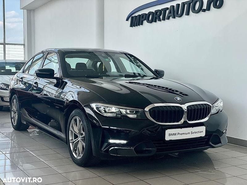 Negru Utilizat 2019 BMW 318 Sport Line Berlinǎ | 19.817 EUR (Puțin scump) - Imagine 1/4