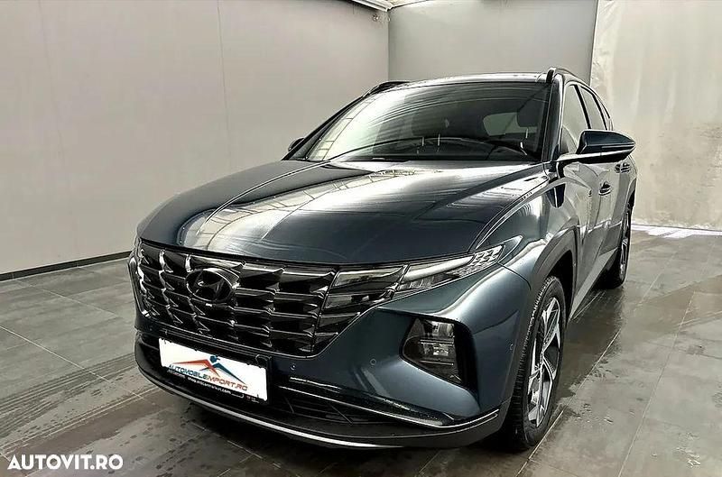 Culoarealbastru Utilizat 2022 Hyundai Tucson Prime SUV | 22.499 EUR (Super Preț) - Imagine 1/4