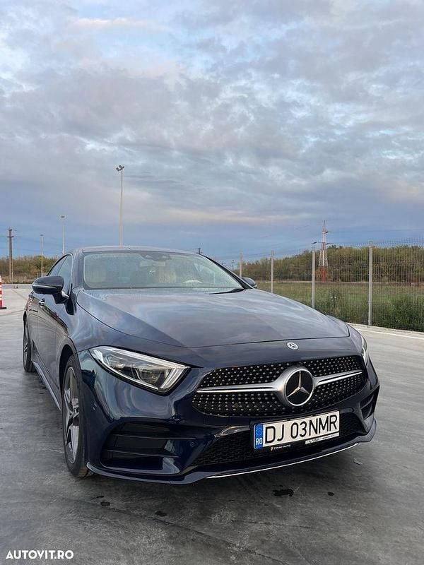 Second-hand Mercedes CLS450 AMG line 367 CP (269 kW) 2019 Albastru Berlinǎ