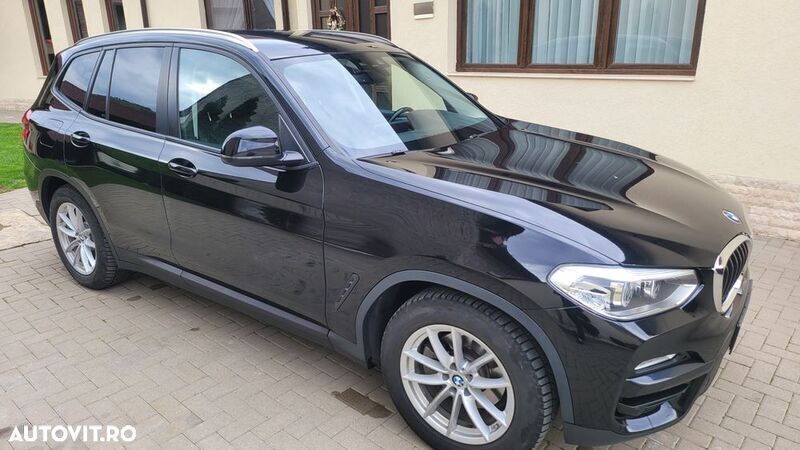 Negru Utilizat 2019 BMW X3 SUV | 26.800 EUR (Preț bun) - Imagine 1/4