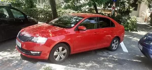 Rosu Utilizat 2018 Skoda Rapid Style Berlinǎ | 9.000 EUR (Preț OK) - Imagine 1/4