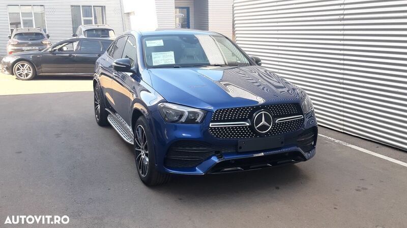 Albastru Utilizat 2021 Mercedes GLE350 Coupe | 65.450 EUR (Preț bun) - Imagine 1/4