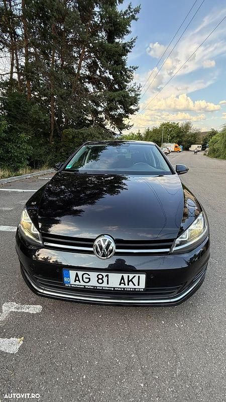 Negru Utilizat 2014 VW Golf VII Highline Hatchback | 8.900 EUR (Puțin scump) - Imagine 1/4