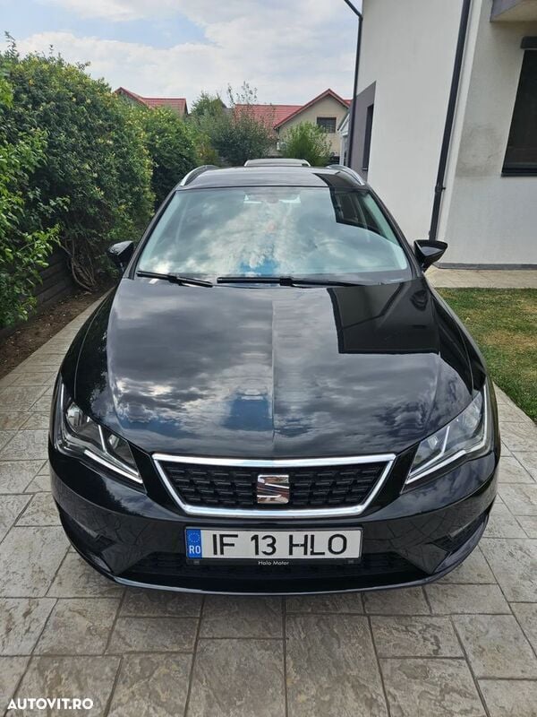 Negru Utilizat 2018 Seat Leon Style Break | 9.299 EUR (Preț OK) - Imagine 1/4