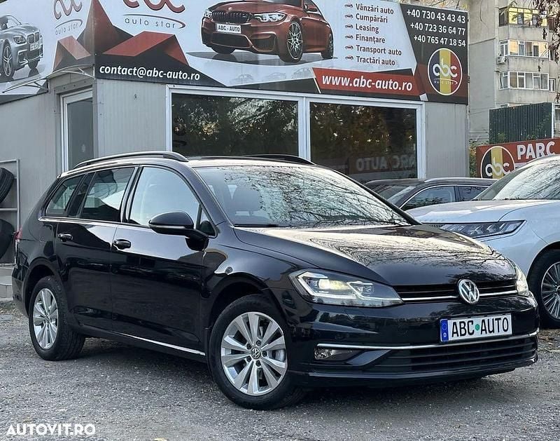 Second-hand VW Golf VII 150 CP (110 kW) 2018 Culoarenegru Break