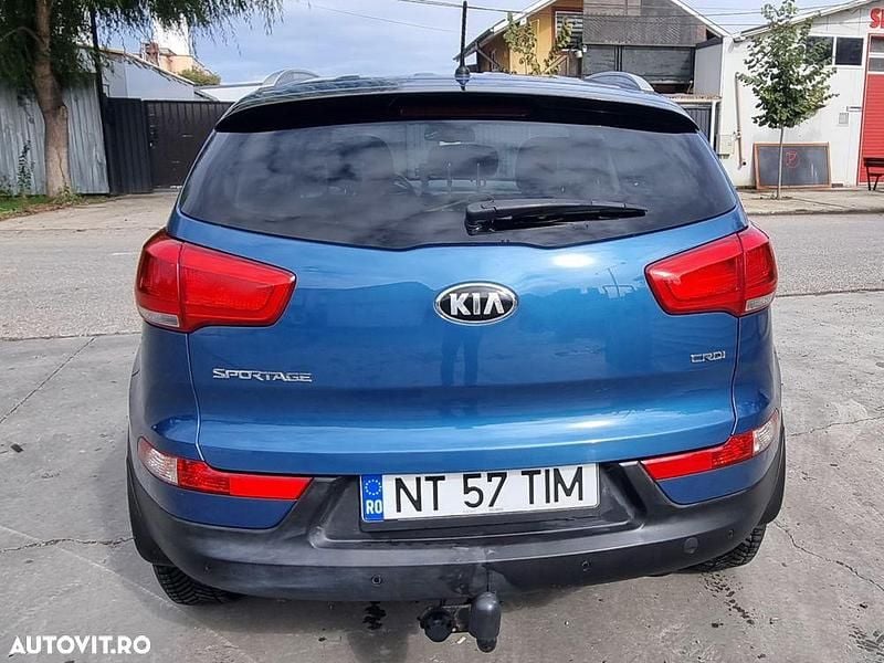 Second-hand Kia Sportage Attract 115 CP (84 kW) 2014 Culoarealbastru SUV