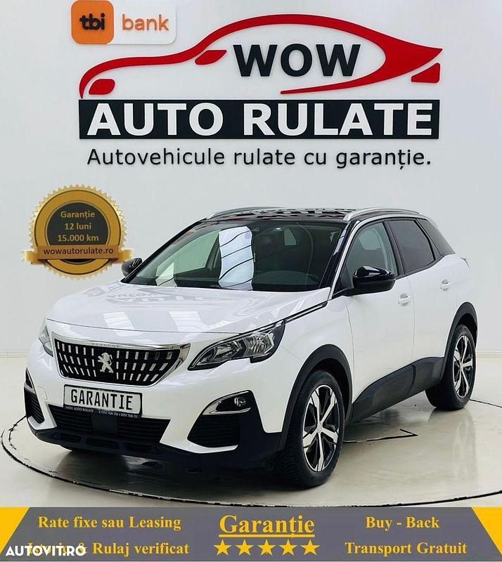 Culoarealb Utilizat 2017 Peugeot 3008 Monovolum | 13.590 EUR (Preț OK) - Imagine 1/4