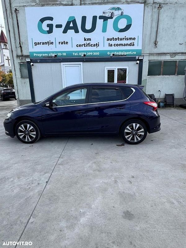 Second-hand Nissan Pulsar N-Vision 116 CP (85 kW) 2015 Culoarealbastru Hatchback
