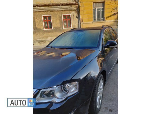 Negru Utilizat 2010 VW Passat Break | 5.900 EUR (Scump) - Imagine 1/4