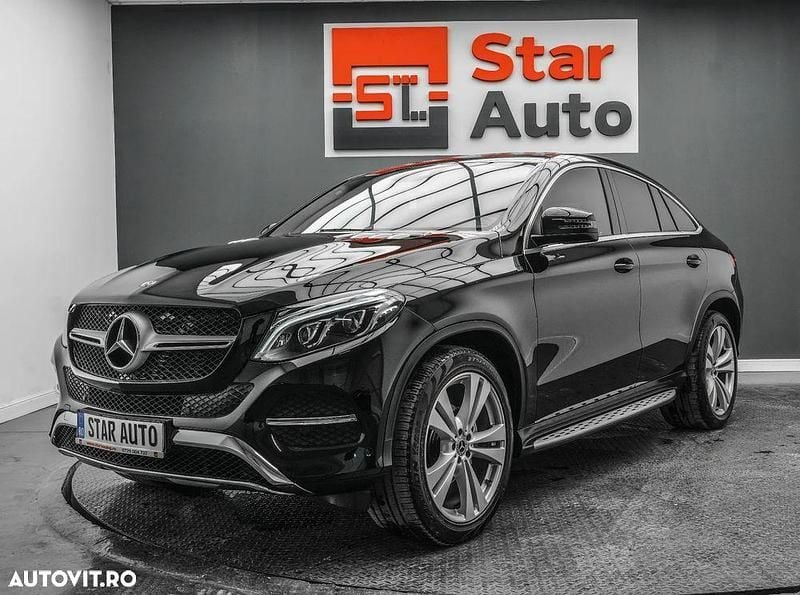 Culoarenegru Utilizat 2017 Mercedes GLE350 Coupe | 29.490 EUR (Super Preț) - Imagine 1/4