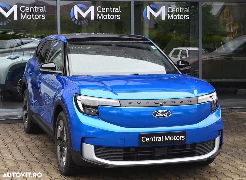 Albastru Nouă 2025 Ford Explorer Extended Range SUV | 47.478 EUR (Puțin scump) - Imagine 1/4