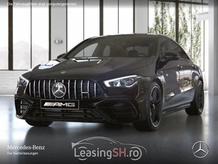 Negru Utilizat 2023 Mercedes CLA45 AMG AMG | 64.054 EUR - Imagine 1/4
