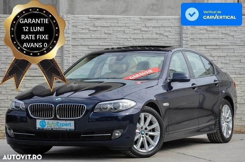 Culoarealbastru Utilizat 2013 BMW 520 Comfort Edition Berlinǎ | 13.780 EUR (Super Preț) - Imagine 1/4