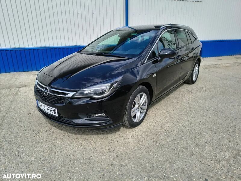 Negru Utilizat 2018 Opel Astra Dynamic Break | 7.999 EUR (Preț OK) - Imagine 1/4