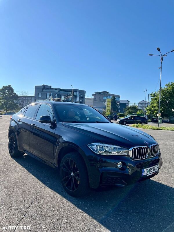 Negru Utilizat 2017 BMW X6 SUV | 33.000 EUR (Preț OK) - Imagine 1/4