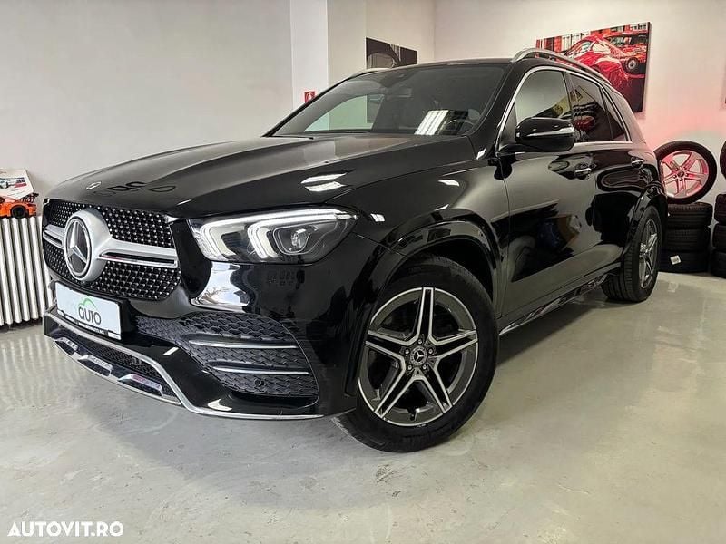 Culoarenegru Utilizat 2022 Mercedes GLE350 SUV | 54.990 EUR (Preț bun) - Imagine 1/4