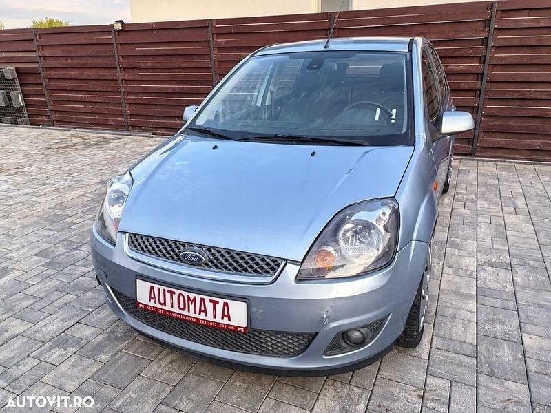 Culoarealbastru Utilizat 2008 Ford Fiesta Hatchback | 1.999 EUR (Preț OK) - Imagine 1/4