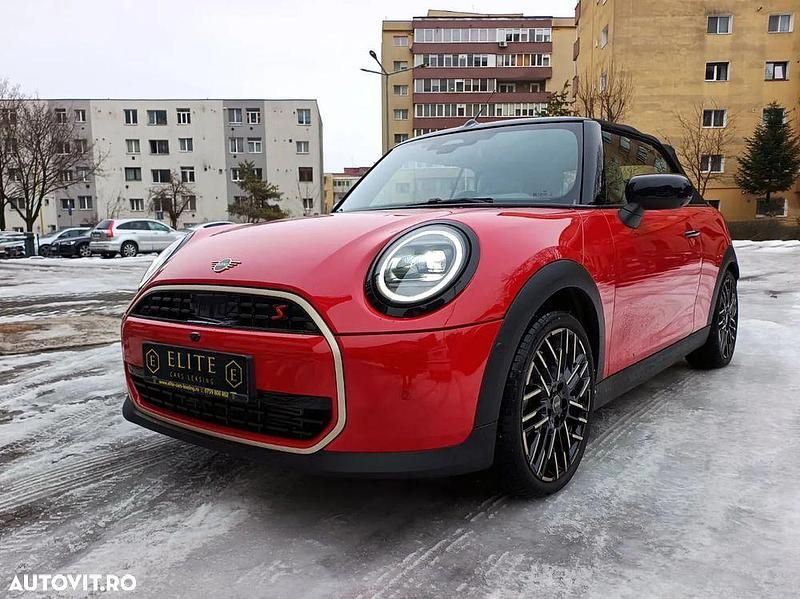 Culoarerosu Nouă 2025 Mini Cooper S Cabriolet Favoured Cabrio | 37.998 EUR - Imagine 1/4