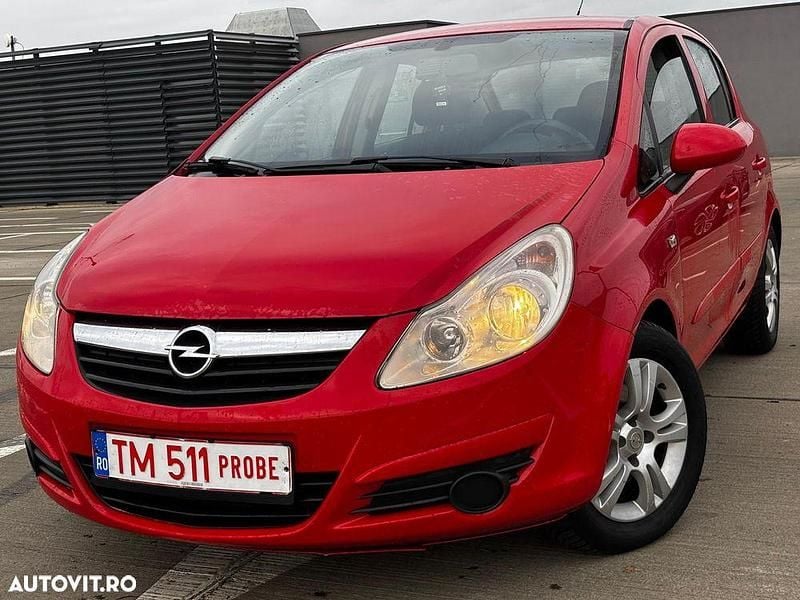Second-hand Opel Corsa 75 CP (55 kW) 2008 Culoarerosu Hatchback