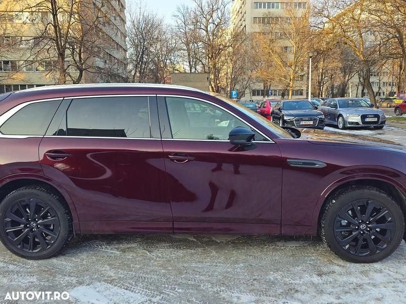 Second-hand Mazda CX-80 Homura-Line 254 CP (186 kW) 2025 Culoarerosu SUV