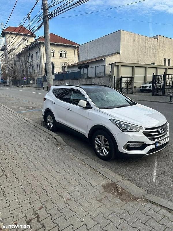 Culoarealb Utilizat 2017 Hyundai Santa Fe Style SUV | 16.300 EUR (Super Preț) - Imagine 1/4